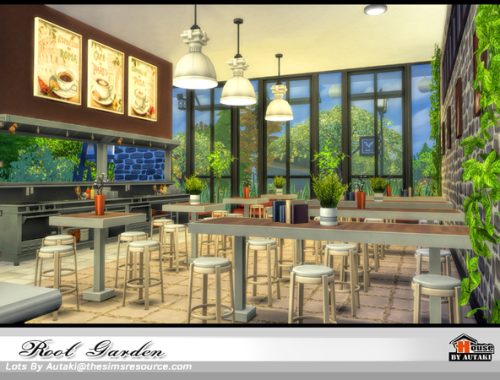 Root Garden modern cafe by autaki