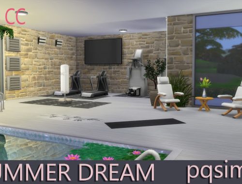 Dream Summer house at pqSims4