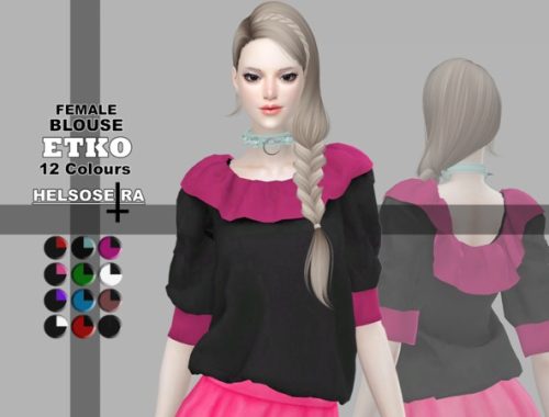 ETKO Blouse by Helsoseira