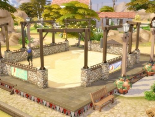 Suburban Park Oasis Springs at Via Sims