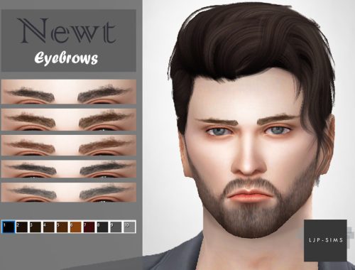 Newt Eyebrows.