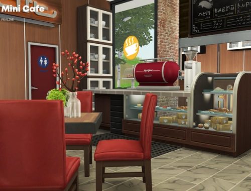 Mini Cafe by Pralinesims