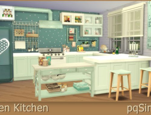 Faren Kitchen at pqSims4
