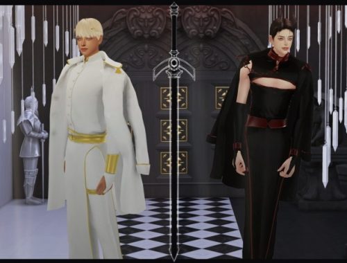 Angel&Devil collaboration set at SHENDORI SIMS