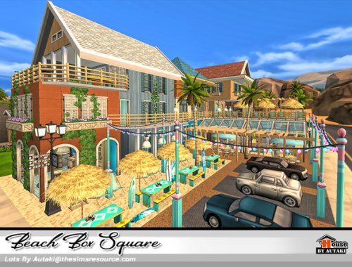 Beach Box Square by autaki