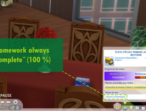 No homework to do - Always complete (100%)
