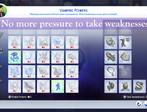 Optional Vampire Weaknesses