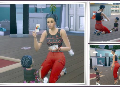 Twisted Bun Toddler at Birksches Sims Blog