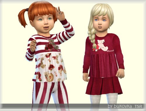 Set of clothes for the little girls by bukovka