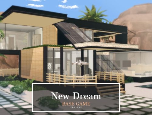 New Dream house by Pralinesims