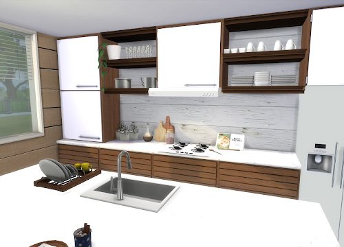 Modern Rustic Kitchen at Dinha Gamer