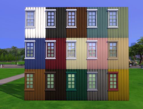 Icelandic Corrugated Wall