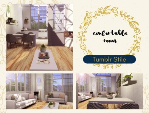 Tumblr Confortable Room at Lily Sims