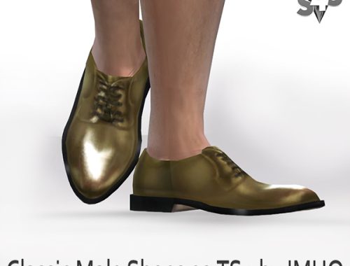 Classic Male Shoes #02 at IMHO Sims 4