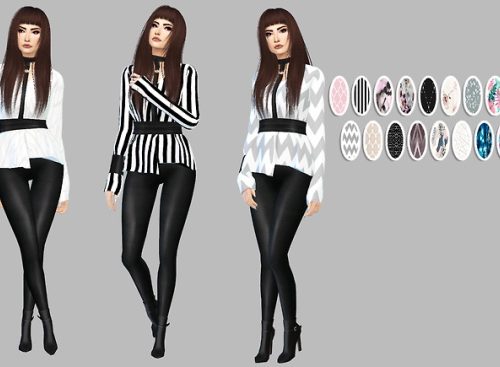 Ruby Top at Simply Simming