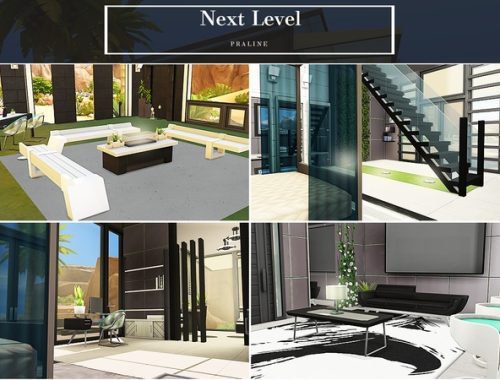 Next Level house by Pralinesims