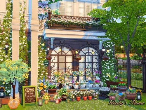 Parisian Flower Shop at Ruby’s Home Design