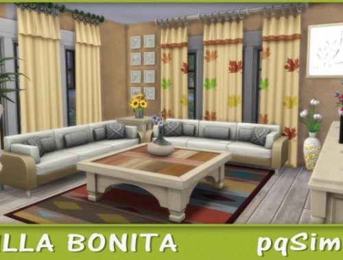 Villa Bonita Speed Build at pqSims4