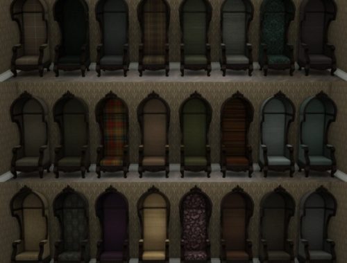 Enveloped In Texture Porter Canopy Chair at Braces