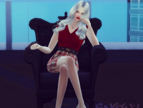 FO short dress at SNOW:L