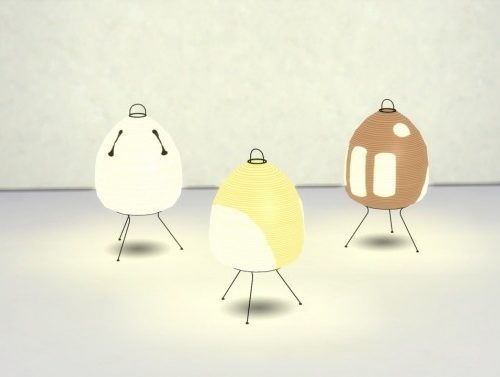 AKARI LIGHT SCULPTURES at Meinkatz Creations