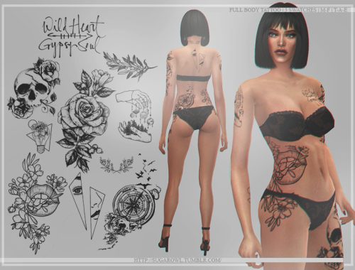 Wild heart | Full body tattoo