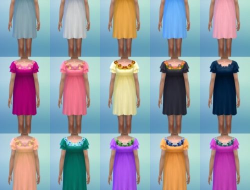 Dress Flower Collar at My Stuff