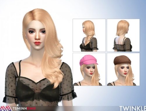 Twinkle Hair 65 by TsminhSims