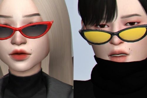 Cat eye sunglasses at Casteru