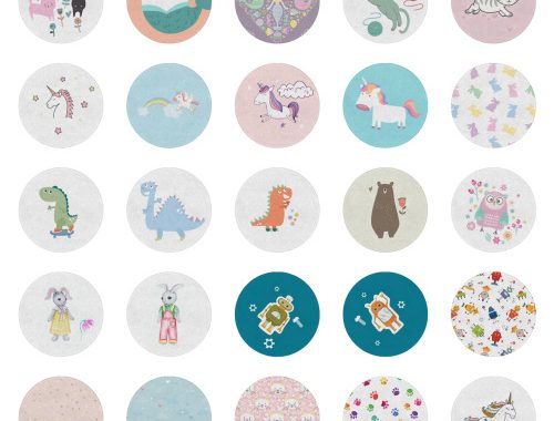 Cutie Pie Kids Room Rug at SimPlistic