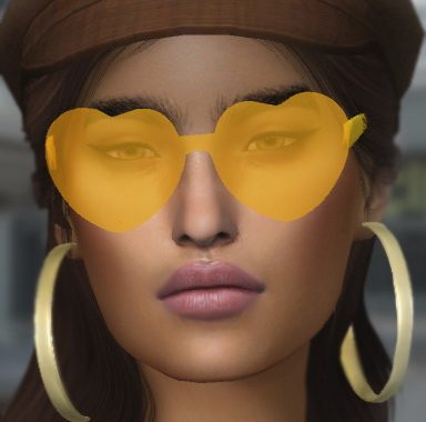 VALENTINE SUNGLASSES at Candy Sims 4