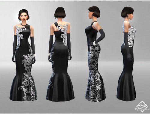 Chic Dress Christmas 1 by Devirose