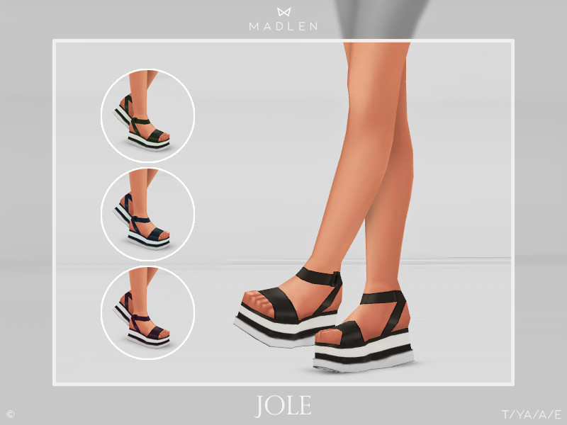 Madlen Jole Shoes - The Sims 4 Catalog