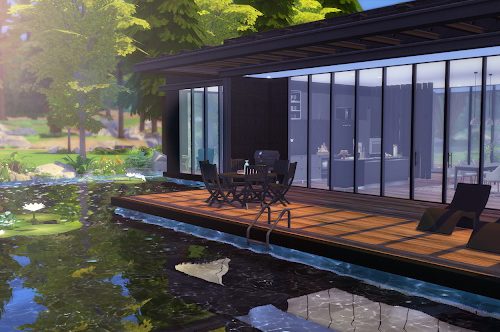 Black Lake Home at Lily Sims