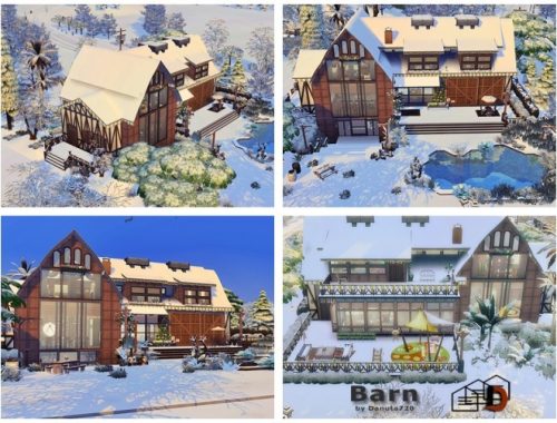 Barn Home by Danuta720
