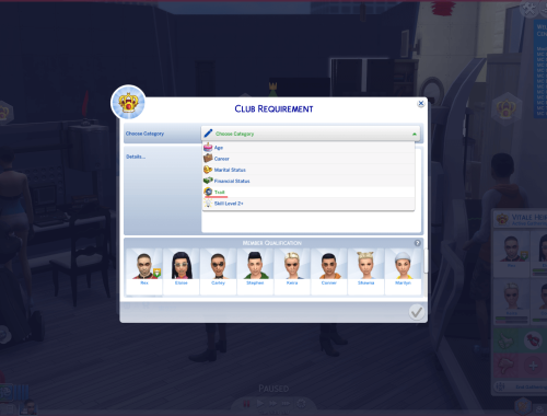 More Club Members [& Gender Requirements!]