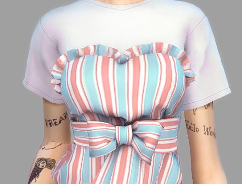 Klara top at Korka-Sims