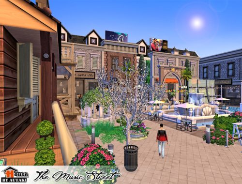 The Music Street by autaki