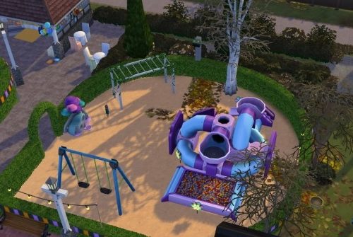 Plumbob Plaza Park by pizzacool at Mod The Sims