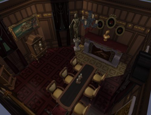 Villa Dhanavian: a vampire mansion for Fledermaus Bend