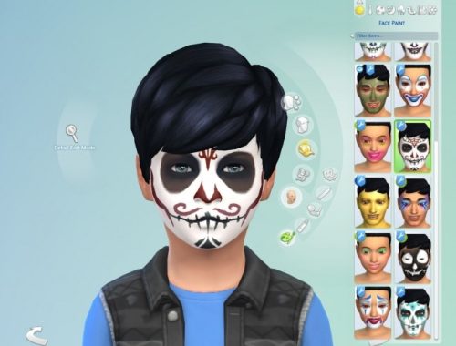 Face Paint Conversions and Unlocks Pu-Eu by LostNlonelyGrl86