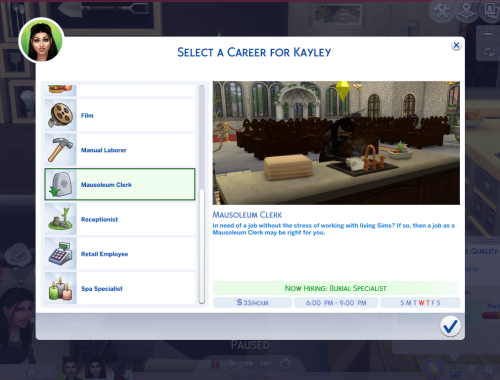 Part Time Careers (TS3 to TS4)
