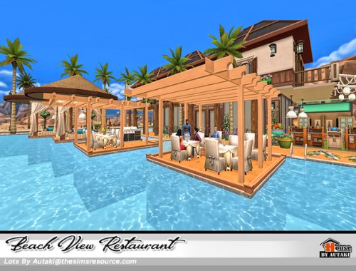 Beach View Restaurant by autaki