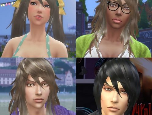 Remodeled Panda Lna-Lan hair at Kijiko