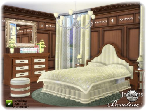 Becotine bedroom by jomsims