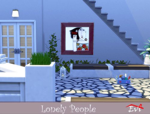 Lonely People wall art by evi