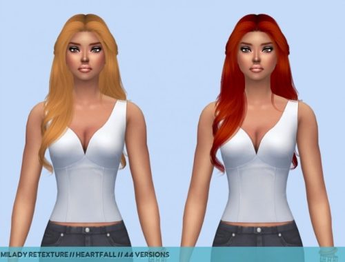 Nightcrawler Hair Recolors part 2 at Heartfall