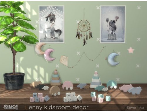Lenny kidsroom decor