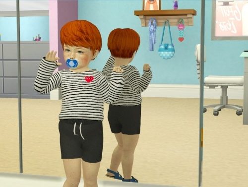 MAY 281M HAIR TODDLER VERSION at REDHEADSIMS – Coupure Electrique