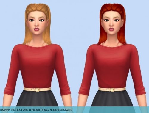 Hair retextures at Heartfall